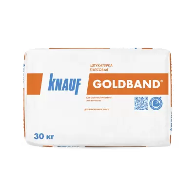 Штукатурка гипсовая Knauf Гольдбанд 30 кг
