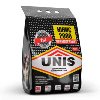 ЮНИС 2000 клей для плитки 5кг